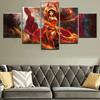 Hd принты на холсте, настенные картины, 5 шт., DOTA 2, игра, домашний декор, модульный современный постер для гостиной в рамке