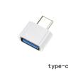 Black Type C To USB Adapter USB 2.0 USB-C Male OTG Converter USB Type C Adapter for Type-C Port