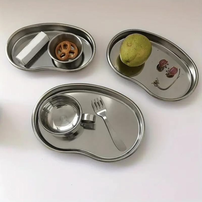 1шт поднос из нержавеющей стали многофункциональный поднос для хранения ювелирных изделий косметический поднос для татуировок нестандартный дизайн SML