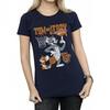 Tom and Jerry Womens/Ladies Spinning Basketball Cotton Boyfriend T-Shirt