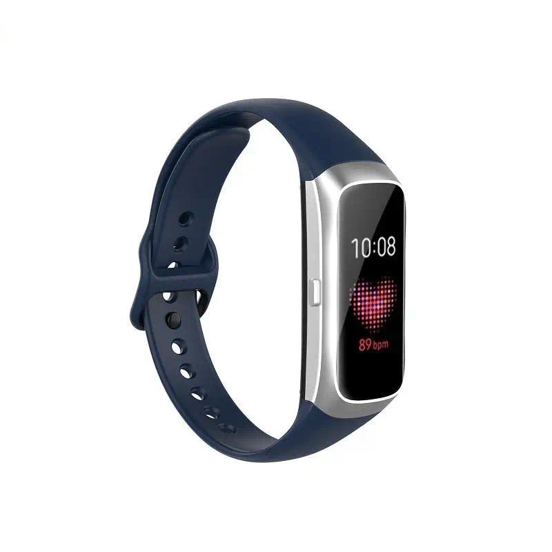 Ремешок For Samsung Galaxy Fit SM-R370 Умный Мягкий Силиконовый Браслет Ремешок Спортивные Часы ремешки Для Galaxy Fit R370