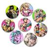 32/44/58mm JoJo's Bizarre Adventure Pin for Backpacks Round Pins and Brooches Creative Cartoon Figure Jotaro Kujo Jonathan Badge Gifts