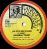 12inch Record ADMIRAL TIBET - Da Pon Mi Guard RJ021 Ranking Joe Uni 1988 Jamaica Reggae, Ska & Dub Used