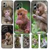 Милый чехол с изображением обезьянки для Xiaomi Redmi Note 12 11 10 9 Pro 12S 11S 10S 9S Задняя крышка для Redmi 12 9C 10C 12C