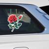 Car Sticker Red Rose Sticker Waterproof Vinyl Decal on Bumper Rear Window Laptop Self-adhesive Decal For Car Accessories Y04