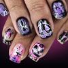 Halloween Fake Nail Square Press On Nail Glues On Nail Spiders False Nail Acrylic Nail for DIY Manicure Decorations