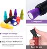 1PC Wine Stoppers Beverage Bottle Sealer Soft Silicone Wine Bottle Stoppers Corks with Grip Top for Keeping Wine Champagne Fresh