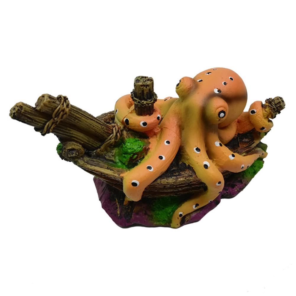 Aquarium Decor Simulation Submarine Landscaping Ornament Resin Fish