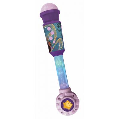 LEXIBOOK Светящийся микрофон Wish, совместимый с воспроизведением музыки, детский микрофон, караоке-микрофон для детей MIC90WI, оригинальный продукт