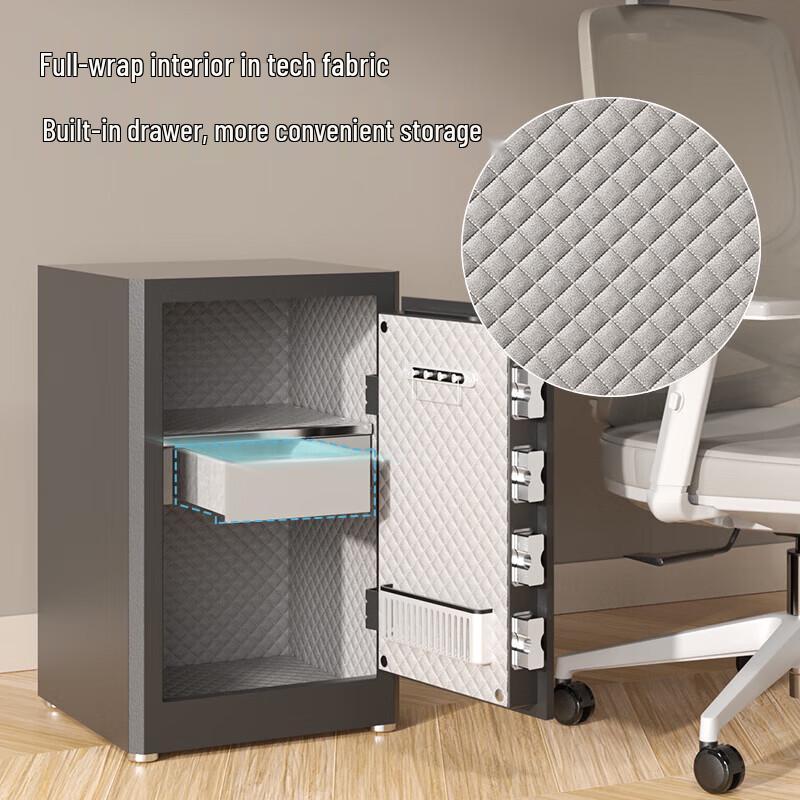 Deli AE66-ZMS Fingerprint Password Security Safe