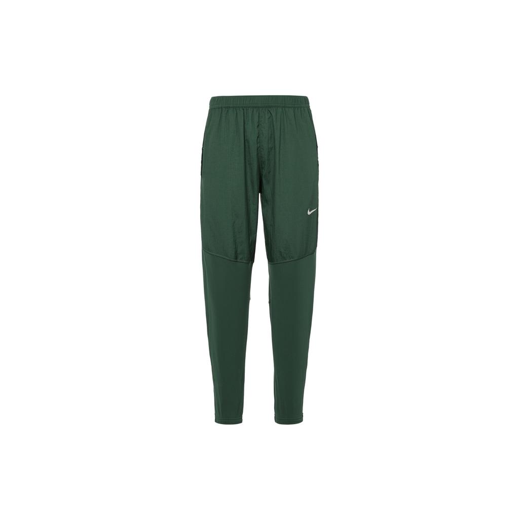 Nike Брюки для бега Essential на флисовой подкладке, мужские брюки, зеленые CU5519-397