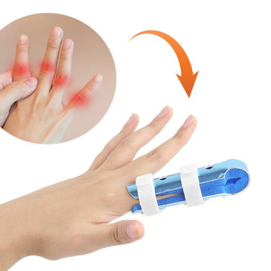 Защита от перелома пальца, практичная, хорошая водопоглощающая, легкая ортопедическая стелька для сломанной кости для дома
