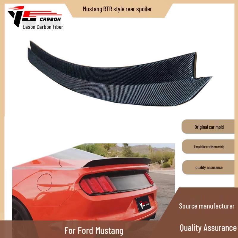 Mustang 2015-2020 Resin Rear Spoiler Wing Deflector Car Accessory
