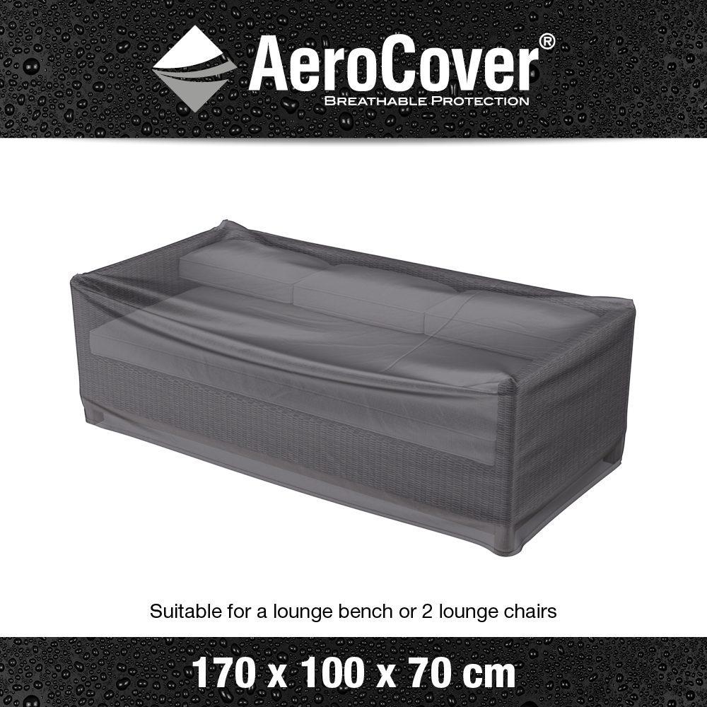 Cover for sofa or lounger 7931 100x170x70 Aerocover Gray Homms