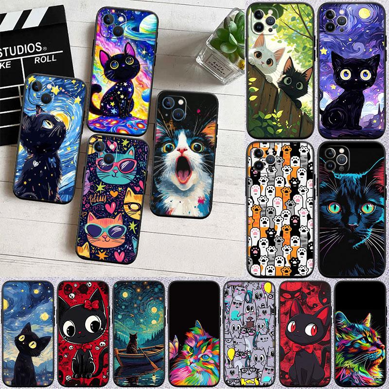 Чехол для телефона Cat Kitten Meow Новый Высококачественный для Xiaomi Poco C40 C50 C51 C55 C65 C71 C75 F2 F3 F5 F6 F7 Pro Ultra