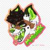Cartoon Fursuit Iron On Heat Transfer Printing Vinyl Patches Sticker for Clothes DIY Appliques Washable Patches