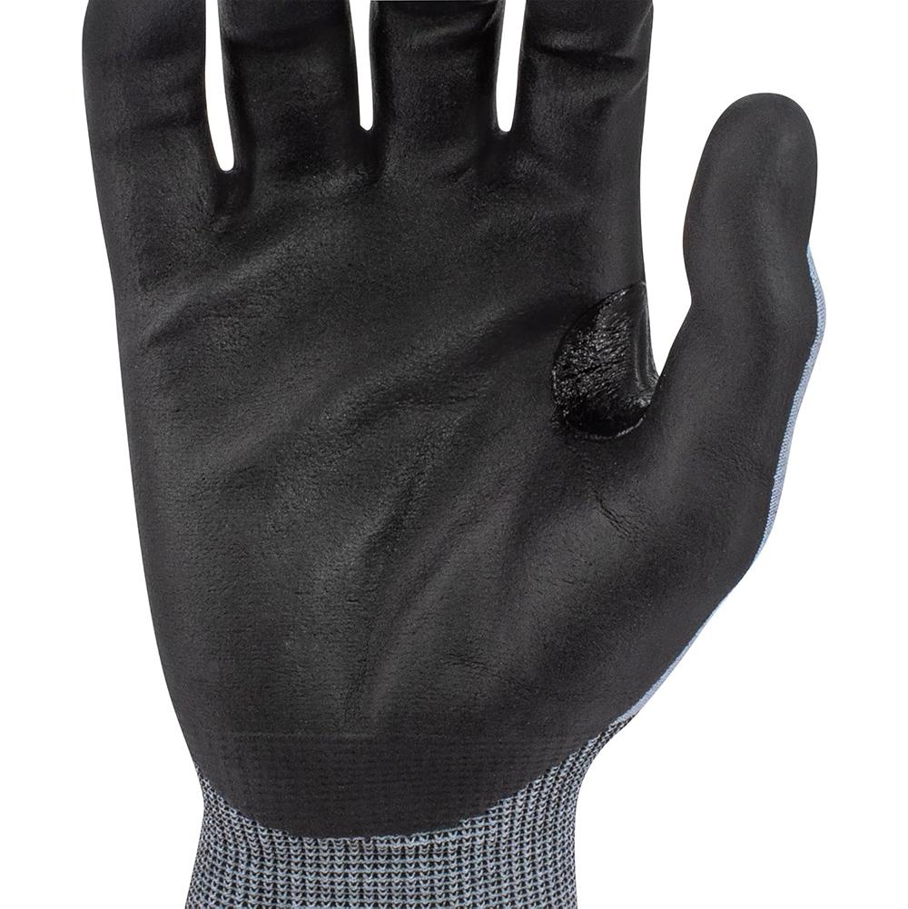 Heavy Duty Microfoam Nitrile Palm Cut Proof Gloves ANSI Cut Level 3 for Fishing Woodworking Automotive for Work Men