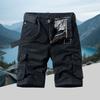 Men's Casual Comfortable Cargo Shorts - Multi-Pocket, Beltless