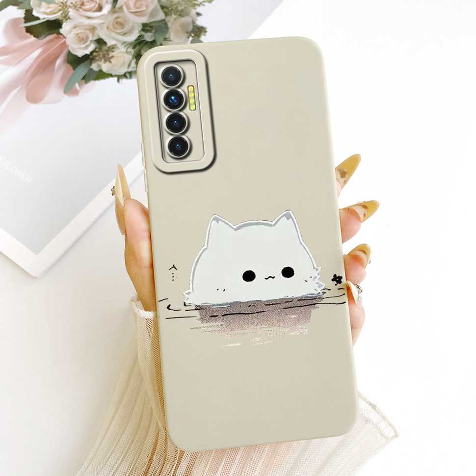 Чехол для Tecno Camon 17P CG7 CG7n Милый Подсолнух Мягкий Силиконовый Задний Чехол Для Tecno Camon 17 P 17P Чехлы для Телефона Ударопрочные Fundas