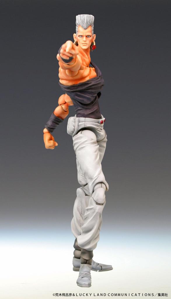 Super Action Statue "JoJo's Bizarre Adventure Часть 3" J.P.. Польнарефф Примерно. 160 мм ПВХ, АБС и Нейлон Окрашенная Фигурка Действия