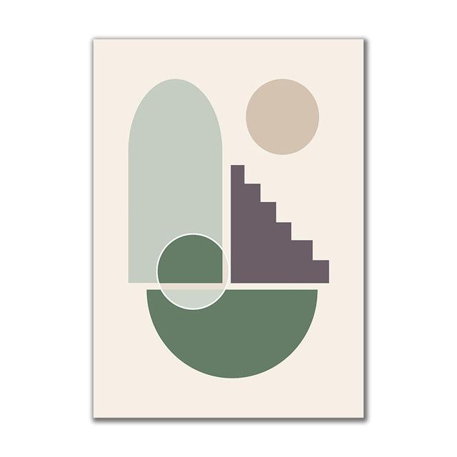 Линейный рисунок, постер с принтом, девушка, листья, светло-зеленый, настенная картина, абстрактный минимализм, холст, картина для домашнего декора стены