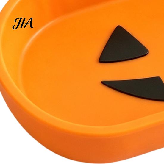 Pumpkin Storage Tray 3D Printed Glasses Tray, Decorative Desktop Organizer Non Slip Stand for Sunglasses Keys & Jewelry, Halloween Themed Home