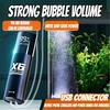 Rechargeable Oxygen Pump for Outdoor Fishing/Aquarium Portable Silent Air Pump with 2 Air Disks Fish Tank Aquarium Accessories