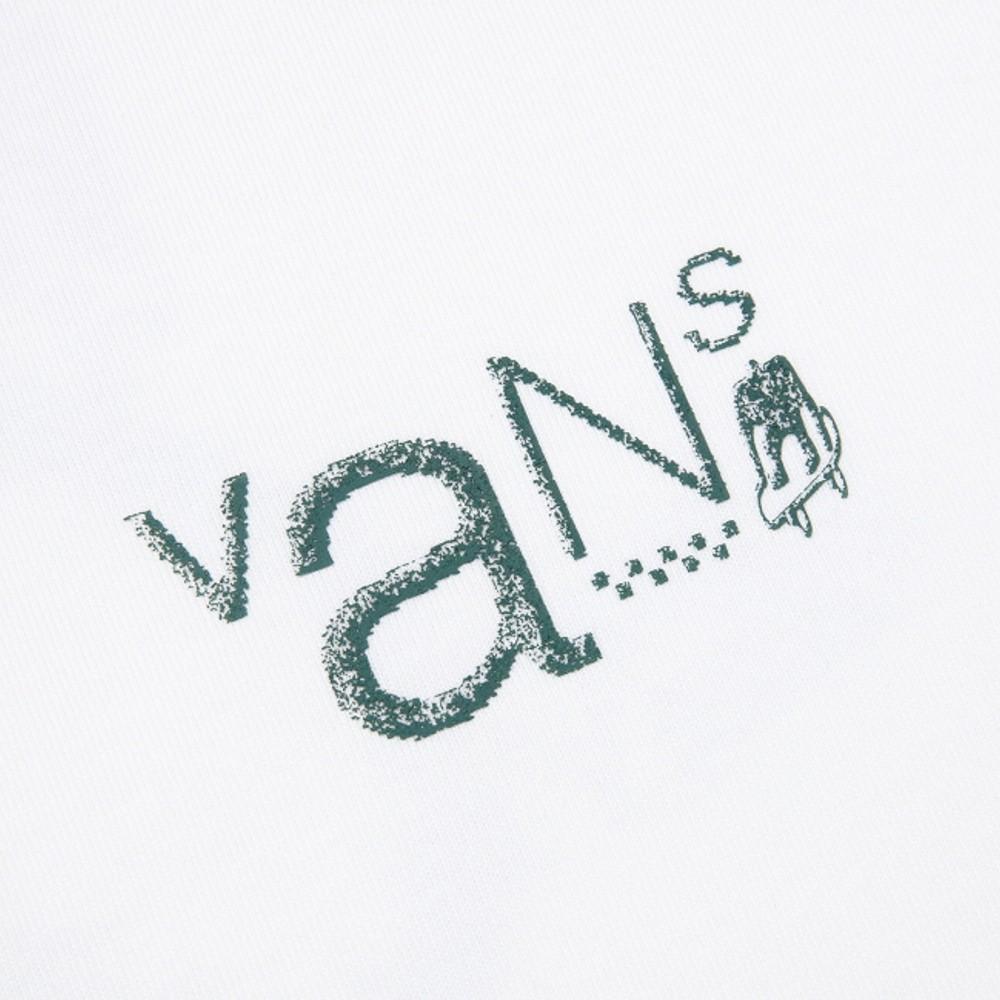 Vans Футболка унисекс с коротким рукавом и круглым вырезом, коллекция X Asian Artist, логотип, белые VN000HA9WHT1