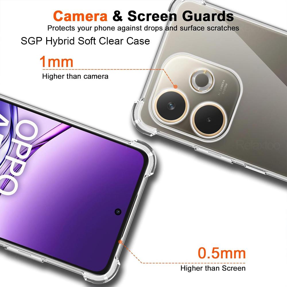 Прозрачный силиконовый противоударный чехол Coque для OPPO A5 Pro Чехол Защитная оболочка для линз на OPPOA5 A5i Pro A5x A5iPro A5Pro 4G 5G Global
