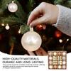 44Pcs Christmas Ball Ornaments Plastic Christmas Tree Ornaments Xmas Decorative Hanging Ornaments for Christmas Tree Decorations