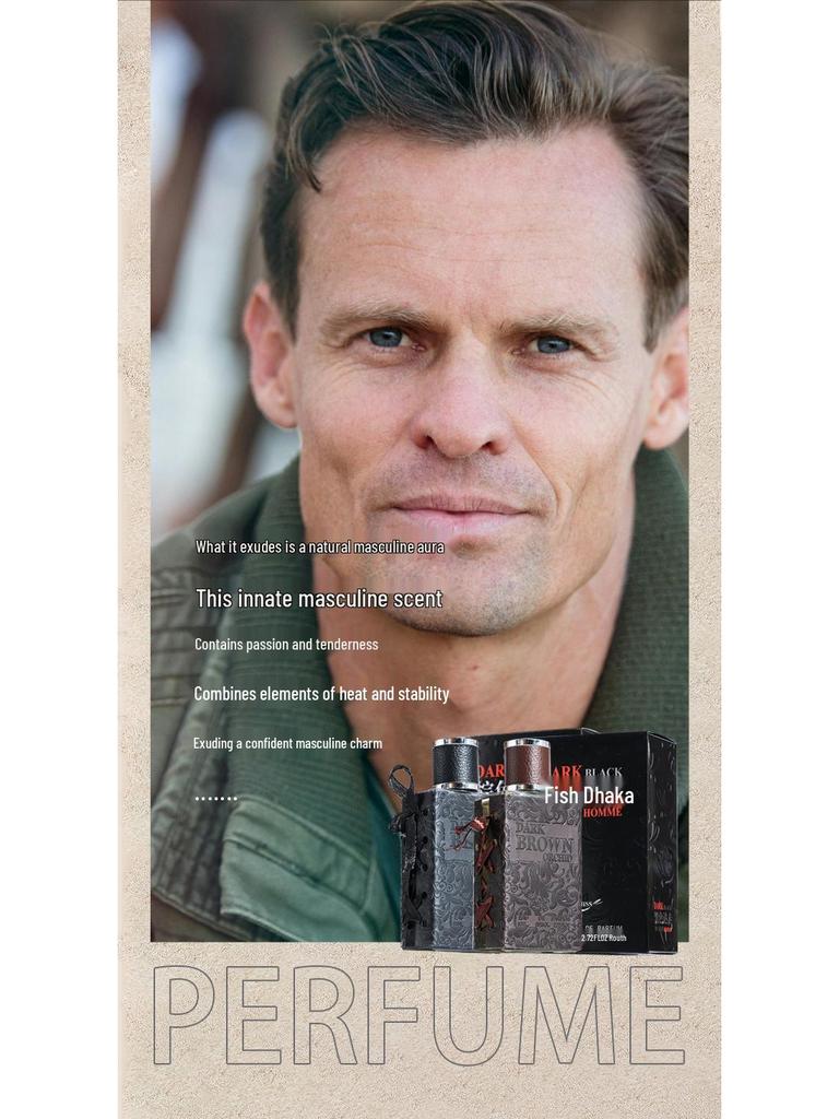 Yika Мужской одеколон: Свежий, Стойкий Древесный Аромат Сандала