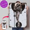 MEKANIK DOLL CHRONOLOGY Poster Retro D Printed Metal Signs Customized Wall Hanging Gift for Home and Decoration Gaming House