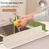 1pcs Silicone Sink Baffle Splash Guard with Suction Cup Pool To Protect Clothes From Splashing Water Baffle Kitchen Supplies