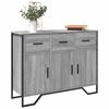 VidaXL Buffet Sonoma Grey 97x32.5x74.5 Cm Engineered Wood 848562