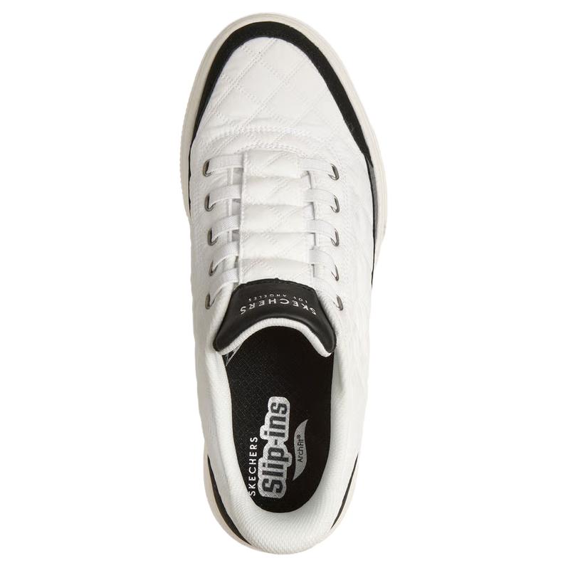 Skechers ArchFit Arcade Cozyfit Charming Days Комфортные Мягкие Дышащие Поддерживающие Кроссовки Мужские кроссовки Белый 183227-WBK