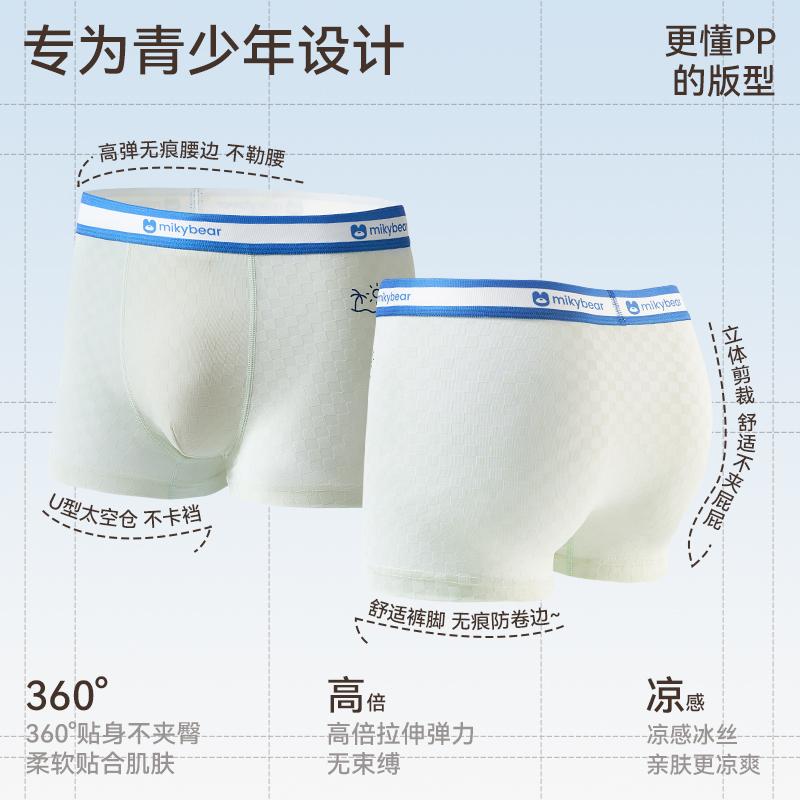 Boys' Ice Silk Underwear