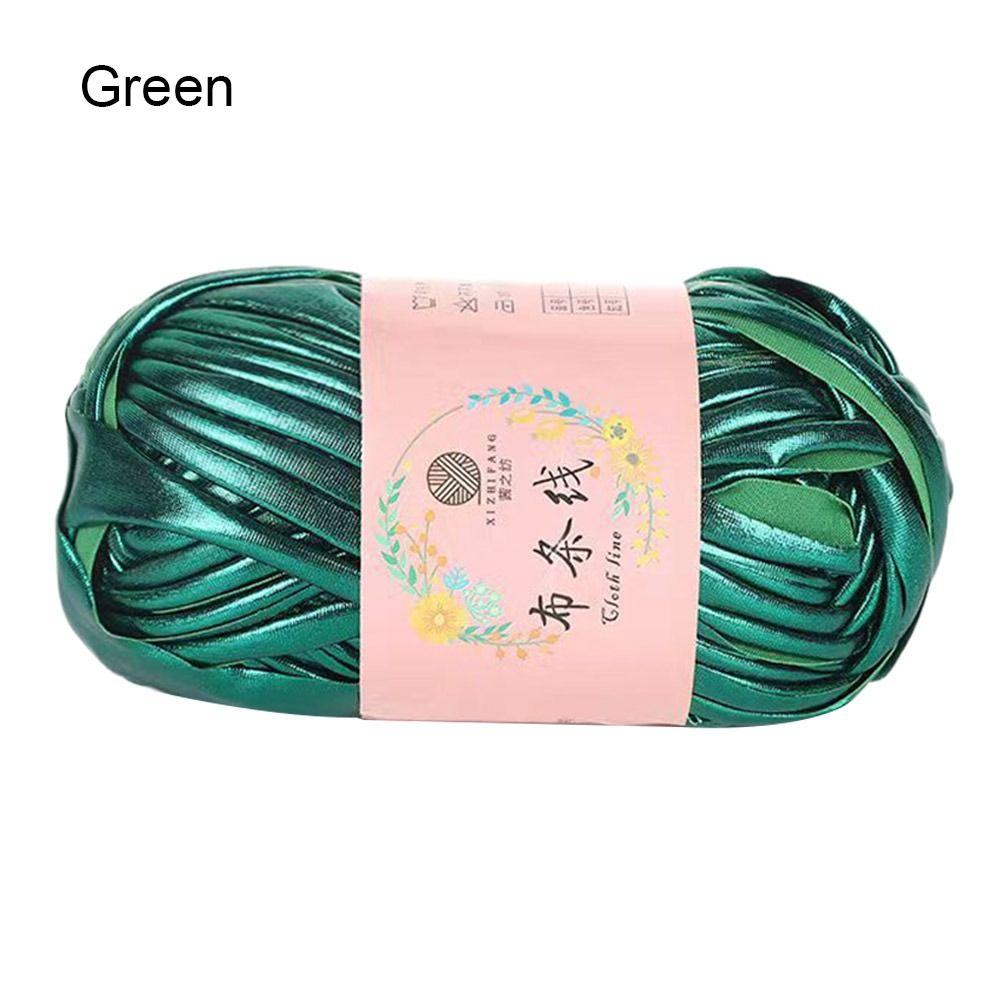 Для футболки блестящая швейная волшебная цветная пряжа шариковая пряжа для вязания крючком DIY ручное вязание искусственная кожа