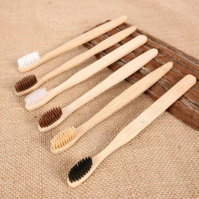 LOVEBAY Bamboo Toothbrush - Soft Bristles - Health and Environmental Protection