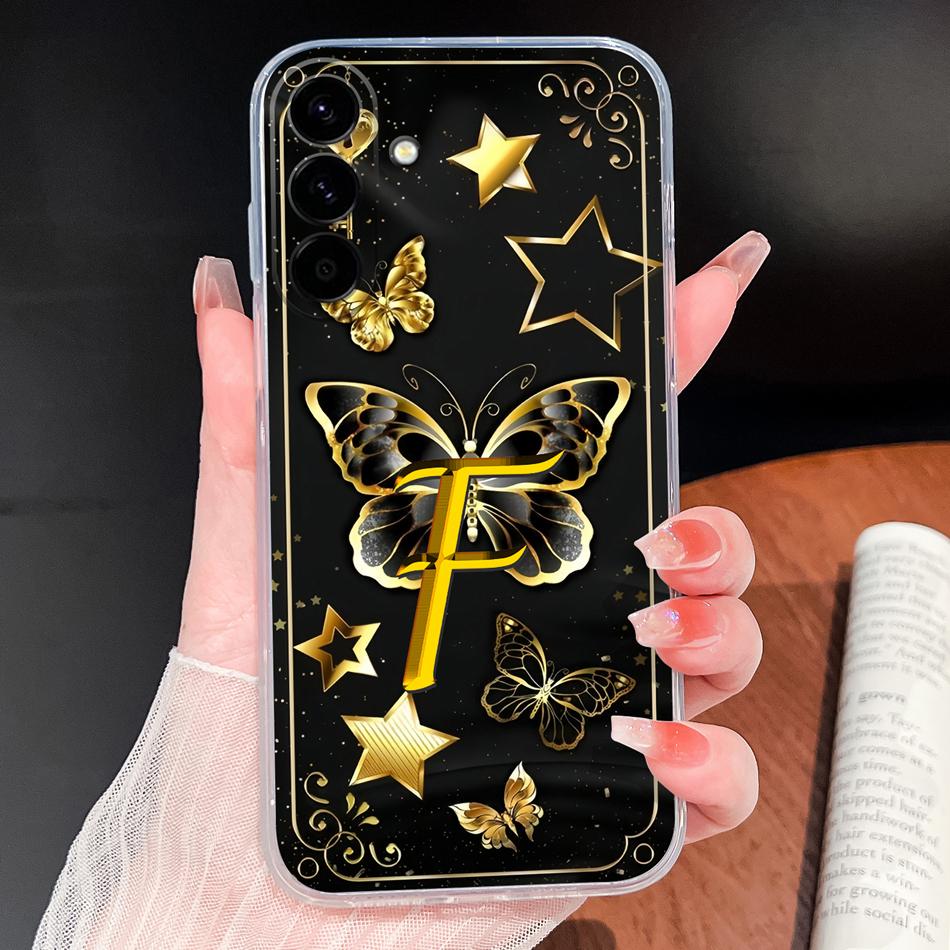 Чехол для телефона Samsung Galaxy A57 A37 A07 5G Уникальные буквы Мягкий прозрачный силиконовый чехол для SamsungA57 A 37 A 07 Легкая крышка