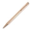Caran Dash Ecridor Chevron Rose Gold Ballpoint Pen