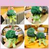 Maniao Brand Plush Cauliflower Car Keychain Backpack Pendant Toy Cute And Adorable