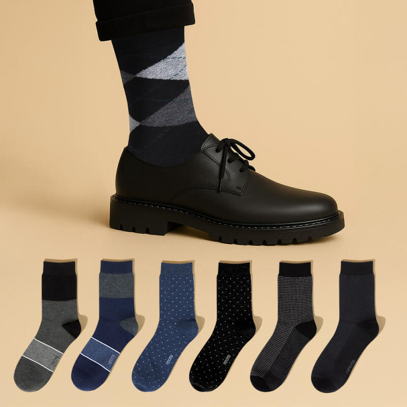 RENOMA Men's Casual Socks 7-Pair Set