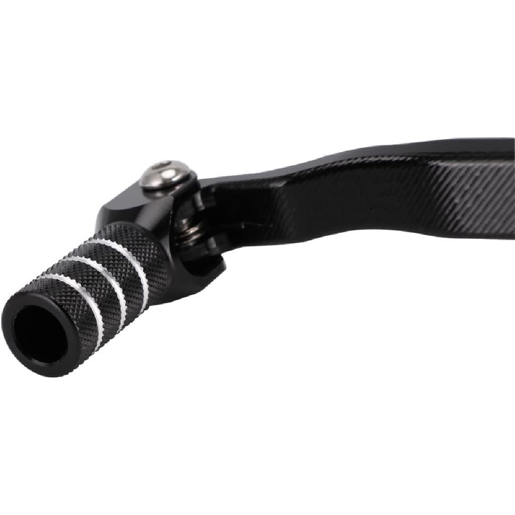 JFG RACING Мотоциклетный рычаг переключения передач складной наконечник ЧПУ для KLR 650 KLR650 2021-2023 Черный