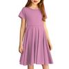 Girl Skirt Cute Solid Color Dress For Children Little Skirt