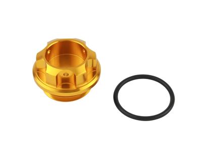 POSH 500007-04 Мотоциклетные товары Заправочная крышка бака M27 x P3.0 Золотой