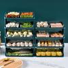 Detachable Preparation Tray Multi-layered Plastic Household Kitchen Preparation Shelf Cooking Supplies