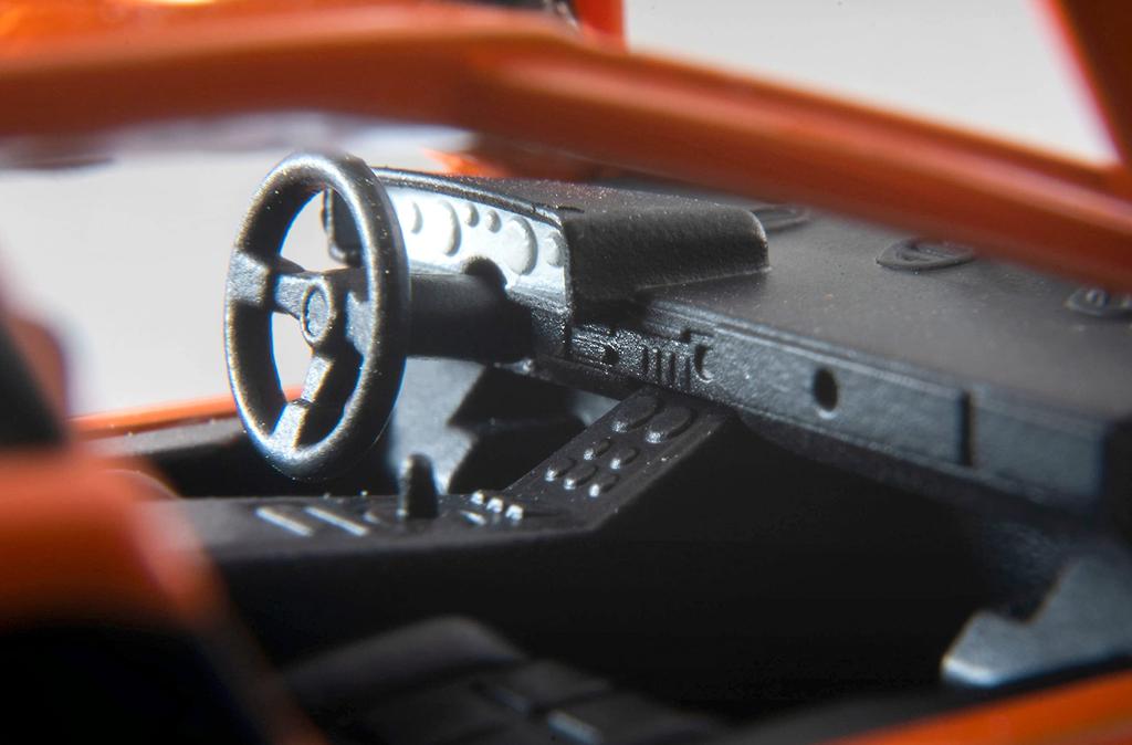 Tomytec Tomica Limited Vintage Neo 1/64 LV-N Lamborghini Countach LP400 Orange Finished Model