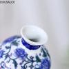 DXUIALOI китайская антикварная мини-аппликация маленькая ваза керамические изделия гостиная настольная гидропонная ваза украшение дома