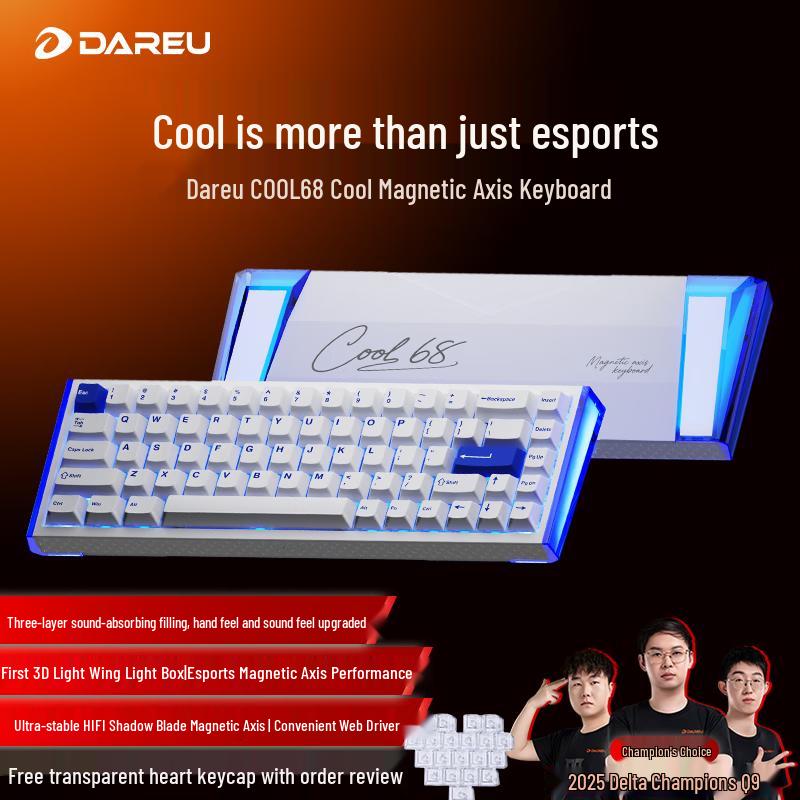 Механическая клавиатура DAREU COOL68 с магнитными переключателями