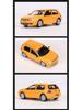 НОД 1:64 Модель автомобиля из сплава Volkswagen Golf MK4 GTI Юбилейное издание, 2-дверная и 4-дверная симуляция.